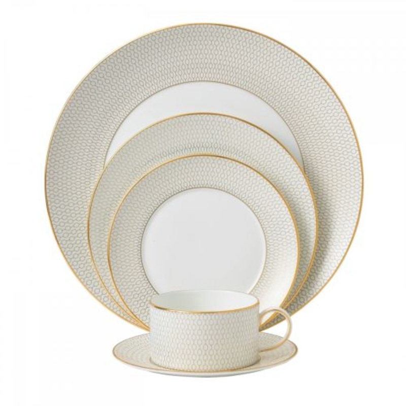 Wedgwood Gio Gold Dinnerware Set, 5 Pieces