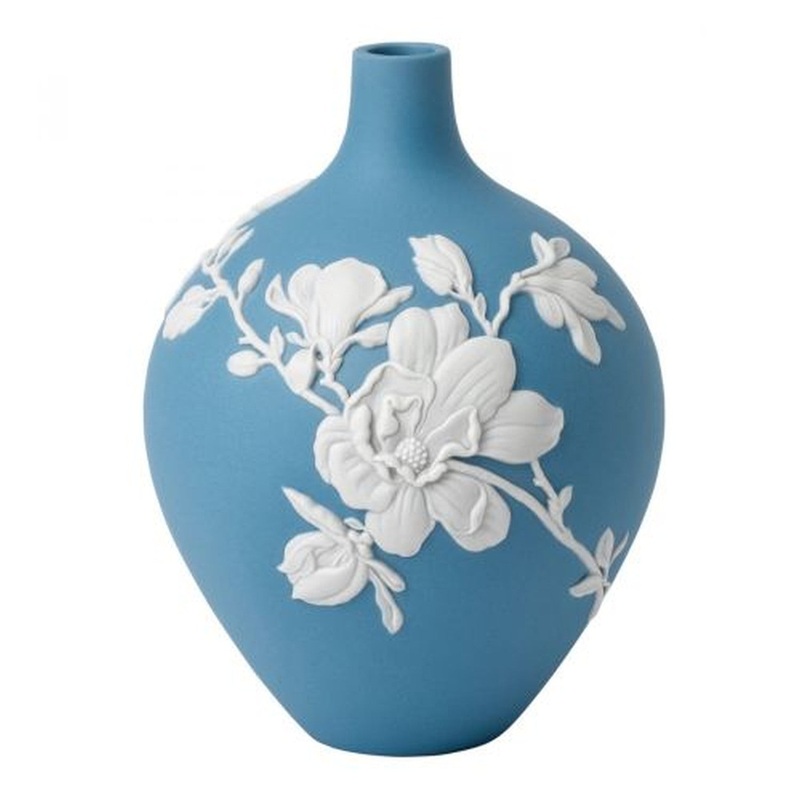 Wedgwood Magnolia Blossom Bud Vase 5
