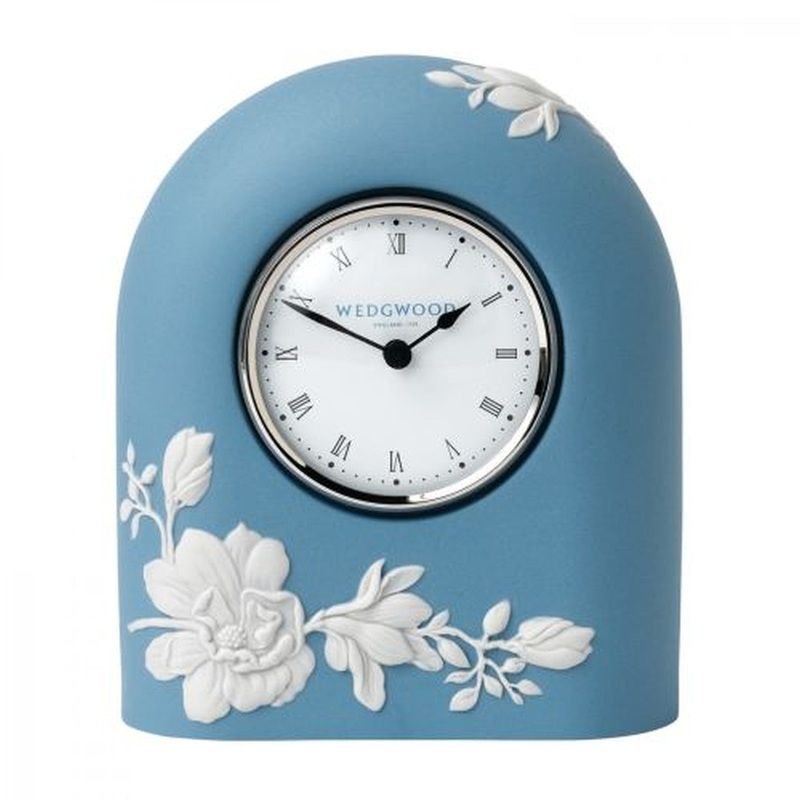 Wedgwood Magnolia Blossom Clock 4.7