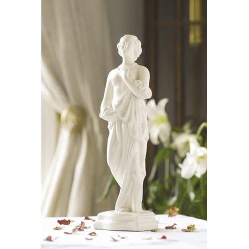 Belleek Affection Figurine, White, China, 15 x 4.25 x 4.25