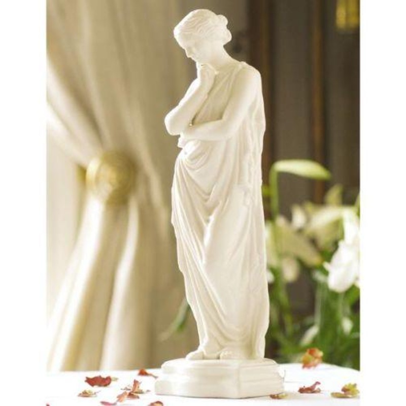 Belleek Meditation Figurine, 14.5, White, China