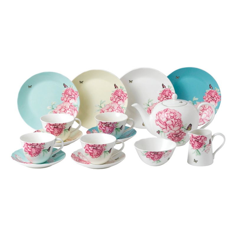 Miranda Kerr Everyday Friendship Teaset, 15 Piece Set, Mixed Colors