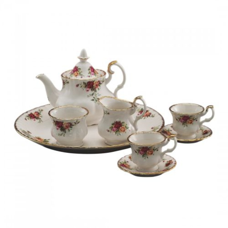 Royal Albert Old Country Roses Teaset 9 Pieces Le Petite