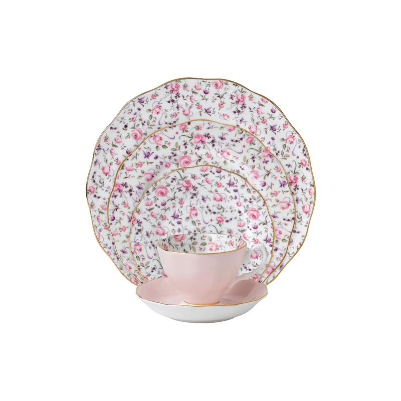 Royal Albert Rose Confetti 5 Piece Set