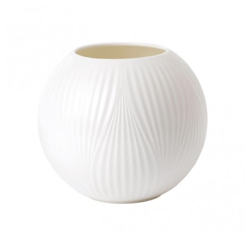 Wedgwood White Folia Rose Bowl 5.1