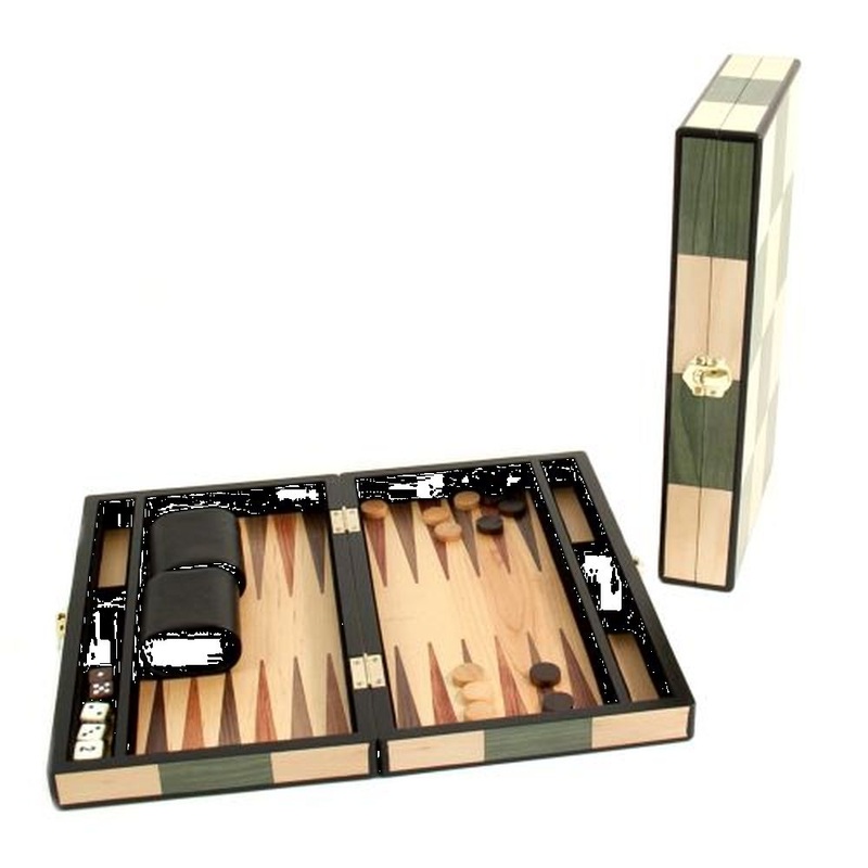 Bey Berk Backgammon Set With Birch And Olive Wood Inlay
