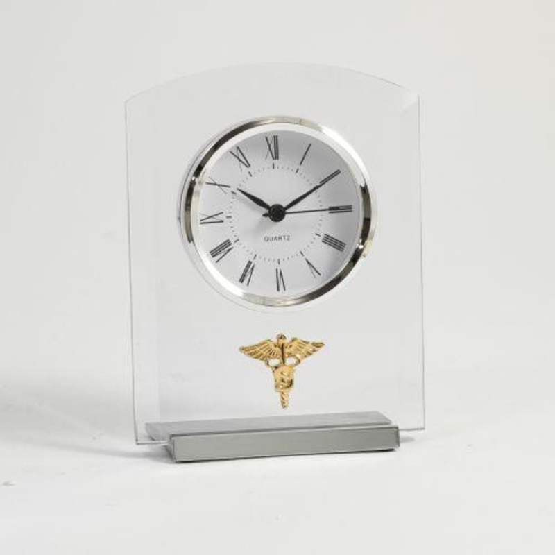 Bey Berk Dental, Beveled Glass Quartz Clock