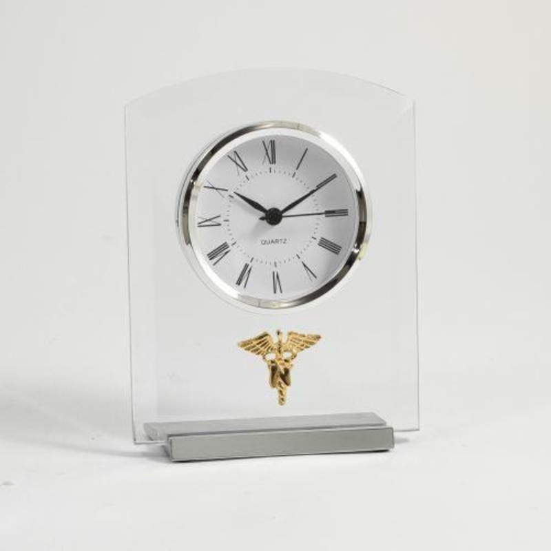 Bey Berk Nursing, Beveled Glass Quartz Clock