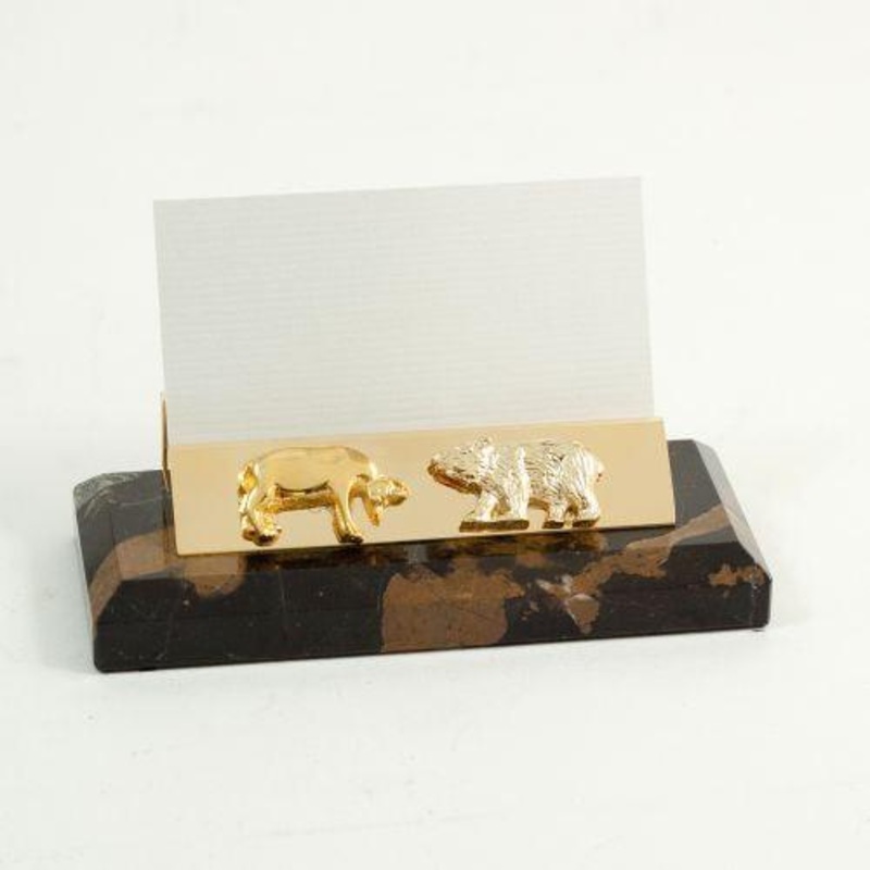 Bey Berk Stock Market, Tiger Eye Business Card Holder