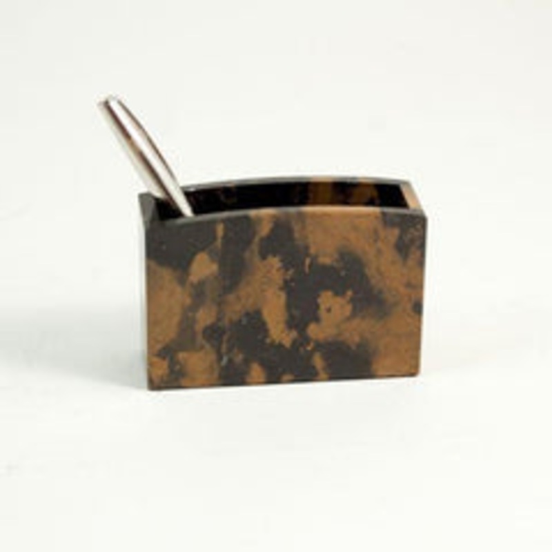 Bey Berk Tiger Eye Marble Pen Cup
