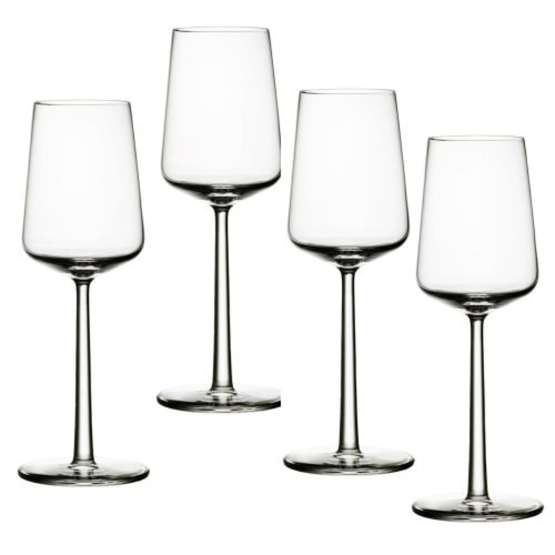 Iittala Essence White Wine Glass 11.16oz, Set of 4