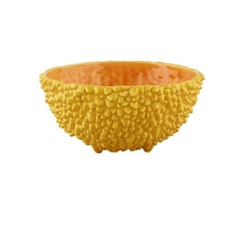 Bordallo Pinheiro Amazonia Bowl, 6, Yellow, Earthenware