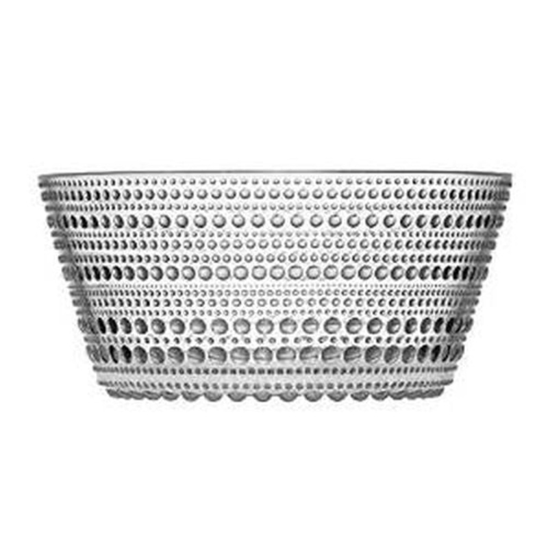 Iittala Kastehelmi Bowl, 1.5 Qt., Clear, Glass