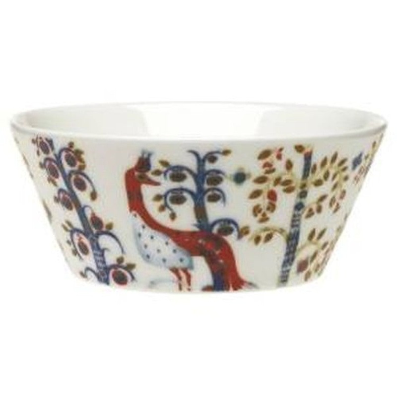 Iittala Taika Soup/Cereal Bowl, 10 Oz., White, Porcelain