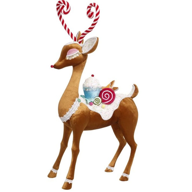 Mark Roberts 2020 Collection Candied Deer 35-Inch Figurine