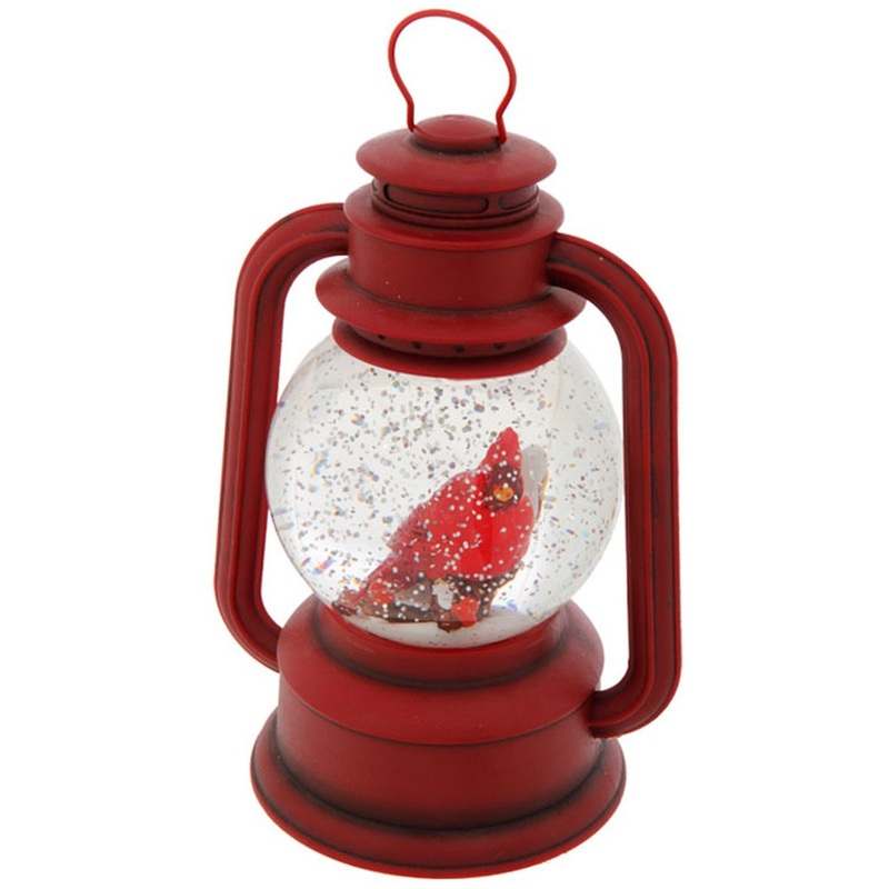 Raz Imports Holiday Water Lanterns 8 Cardinal Lighted Water Lantern