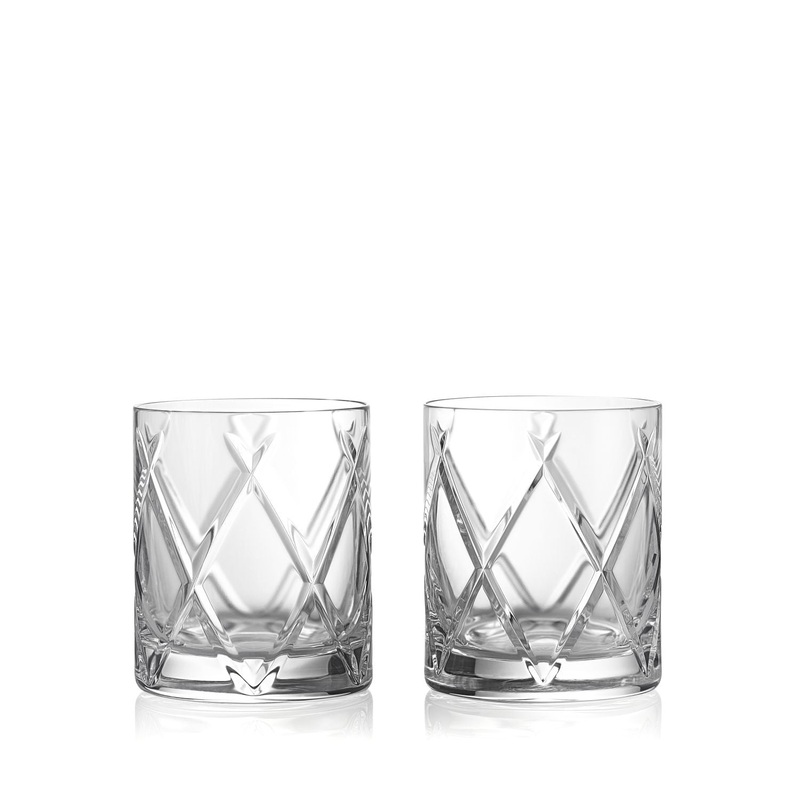 Waterford Connoisseur Olann Double Old Fashioned 11.5floz, Set of 2