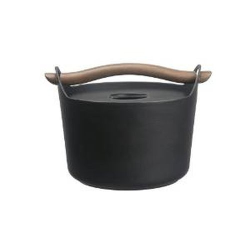 Iittala Sarpaneva Cssrl 2.9 Qt.,  Cast Iron, Black