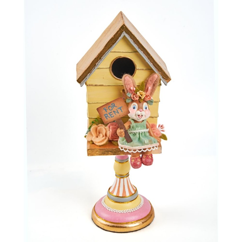 Katherine’s Collection Blooms & Blessings 2022 Blossom’s Birdhouse Tabletop Yellow