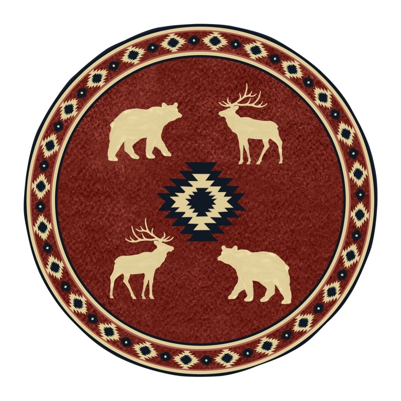 Merritt International Aztec Lodge 11 in. Dinner Plate Melamine Set Of 6