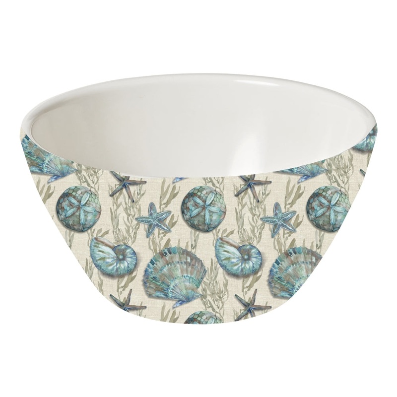 Merritt International Crescent Beach 5.5 x 2.75 Dipping Bowl Melamine Set Of 6
