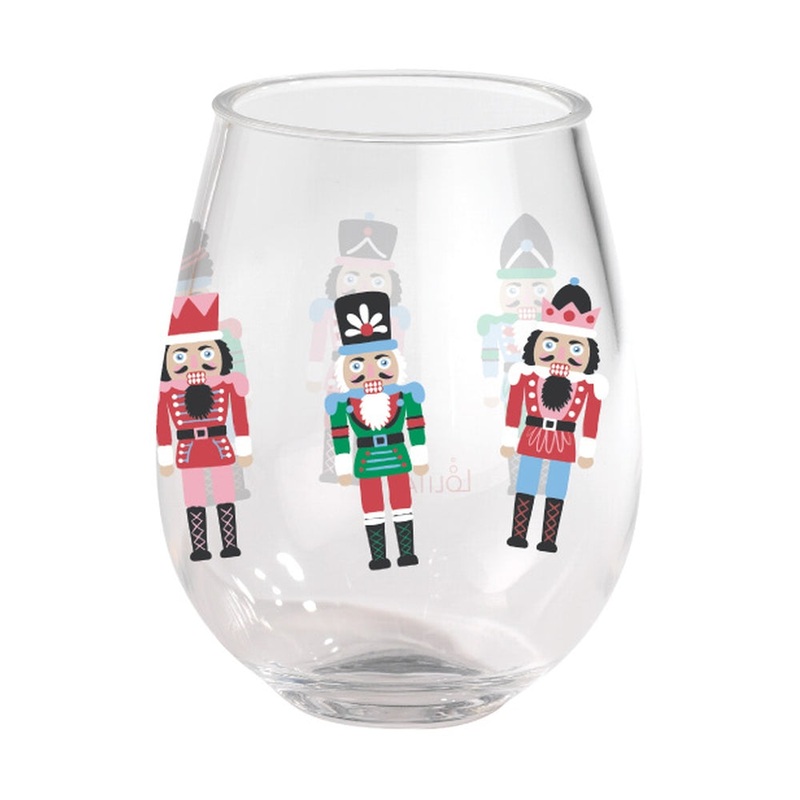 Merritt International Lolita 15oz Stemless Wine Set of 2 – Nutcrackers Acrylic