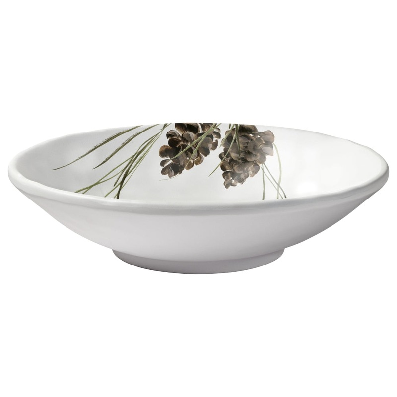 Merritt International Pine Lodge 8 in. Salad Bowl Melamine Set Of 6