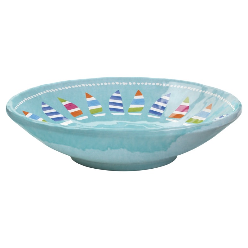Merritt International Regatta 7.25in Salad Bowl Melamine Set Of 6