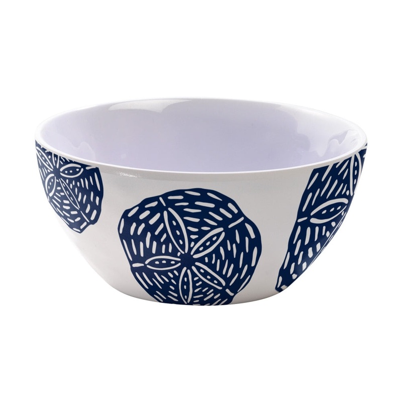 Merritt International Sand Dollar 4.75 in. x 2.25 in. Dipping Bowl Melamine Set Of 6