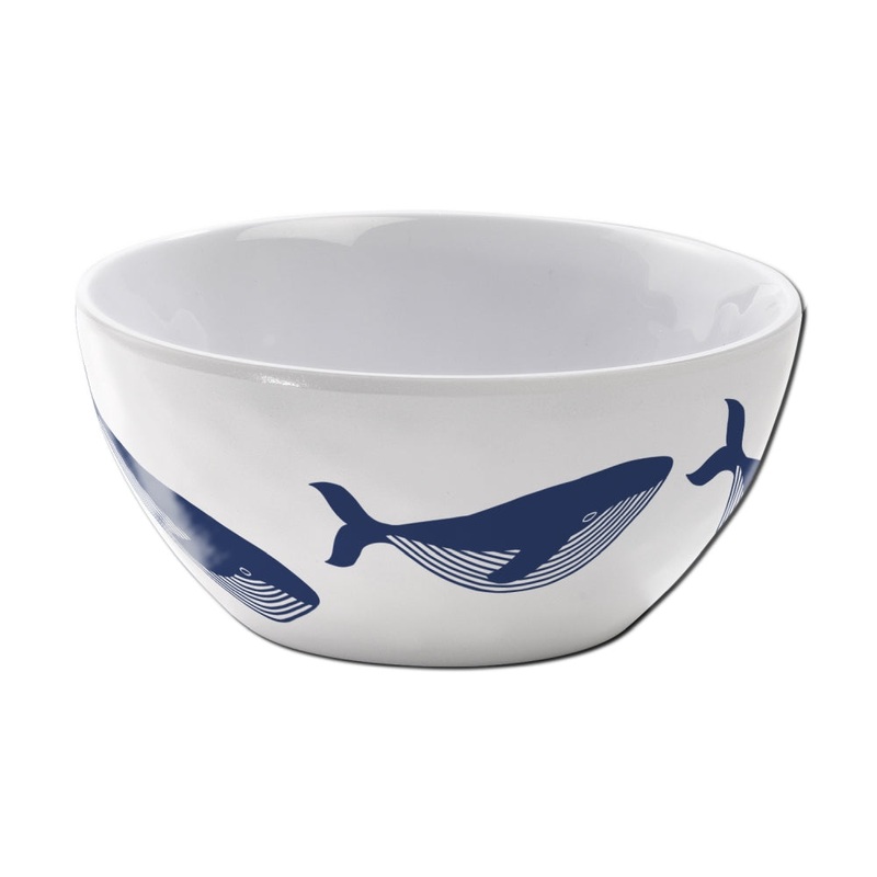 Merritt International Whales 4.75in Dipping Bowl Melamine Set Of 6