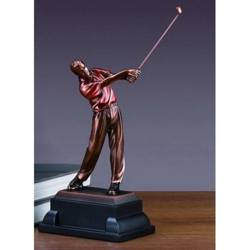 Treasure of Nature 6×10 Golfer Sculpture, Resin