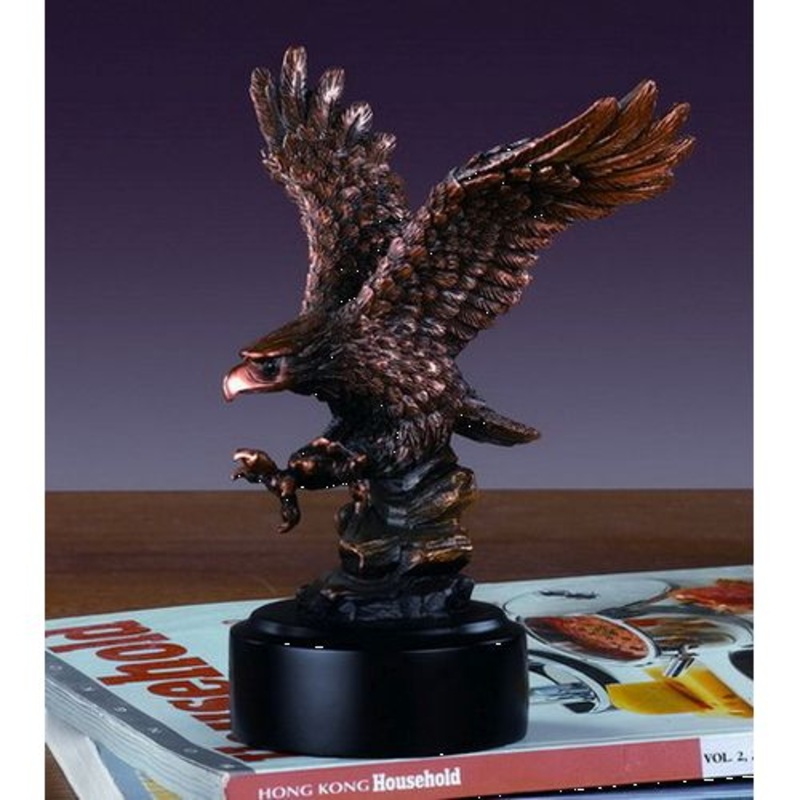 Treasure of Nature Eagle Statue, 5.5×7, Resin