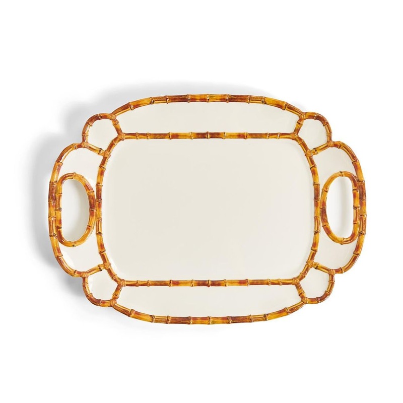 Two’s Company Bamboo Touch Platter