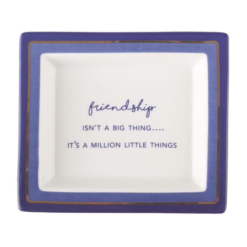 Two’s Company Friendship Isn’t A Big Thing It’s A Million Little… Desk Tray