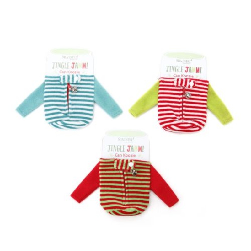 Demdaco Jammie Can Koozies  3 Assorted