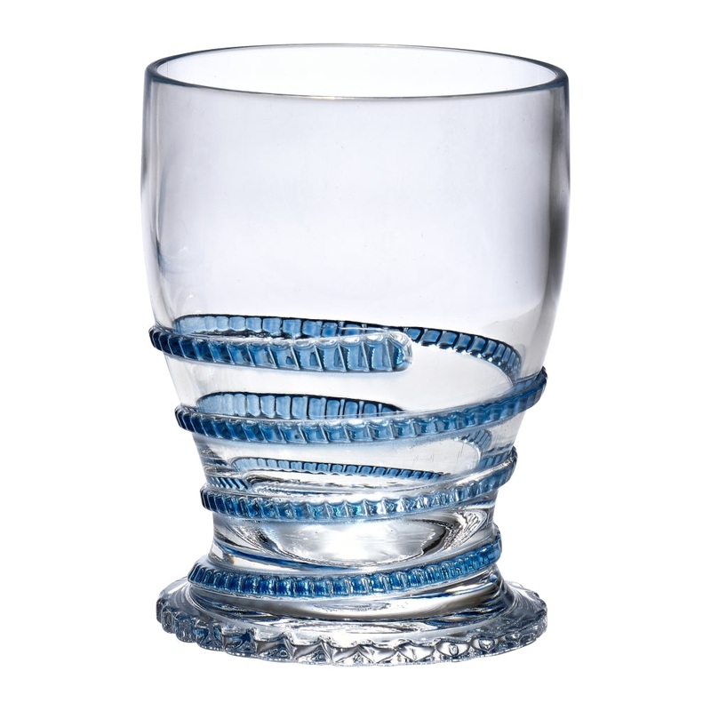 Merritt International Rope 13 oz DOF Tumbler Blue Acrylic Set Of 12