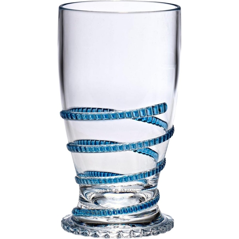 Merritt International Rope 19 oz Hi Ball Tumbler Blue Acrylic Set Of 12