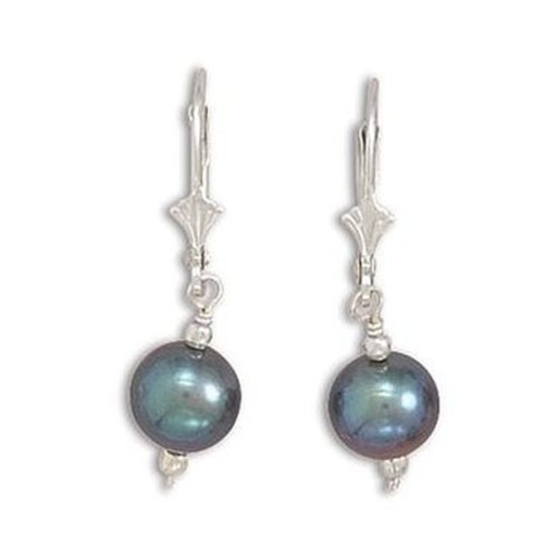 MMA 5mm Cz Lever Back Earrings