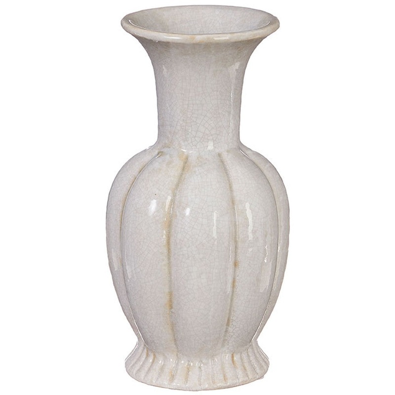 Raz Imports Reclaimed Elegance 10 Fluted Vase