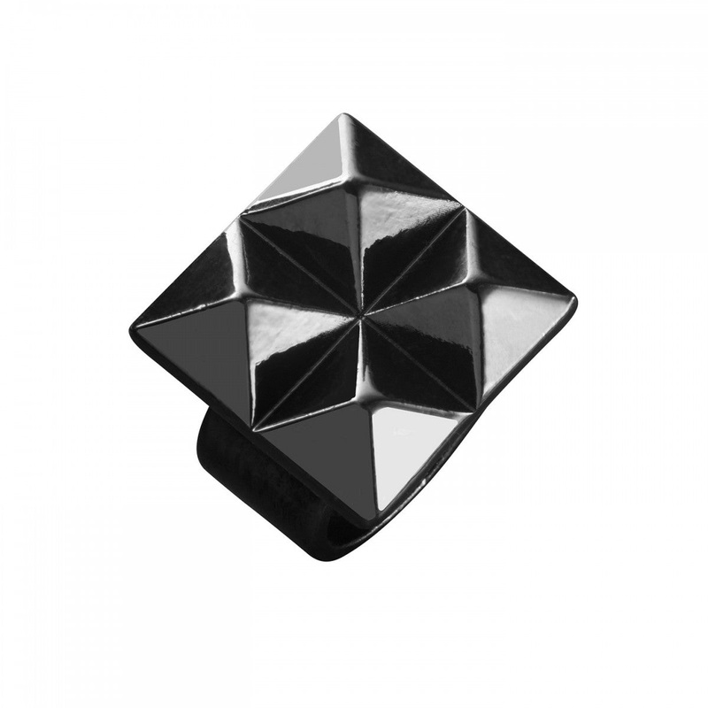 Waterford Rebel Ella B Gunmetal Stud Ring – Medium 6.5