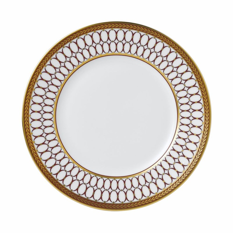 Wedgwood Renaissance Red Plate 7 Inch
