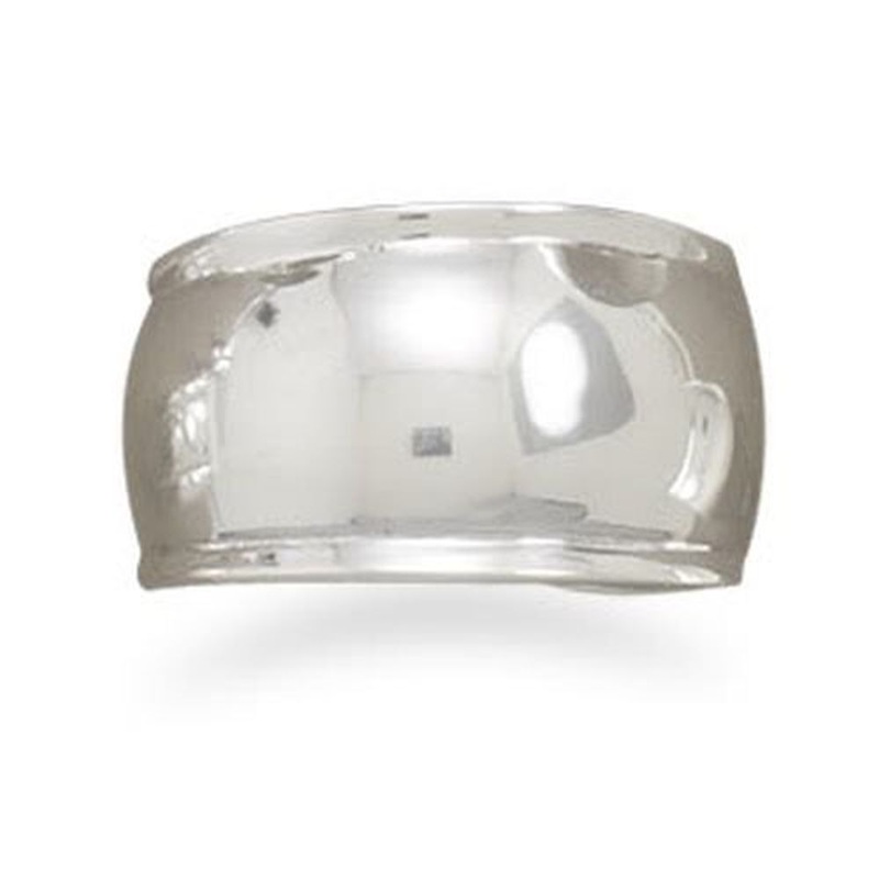 MMA Polished Chevron Ring / Size 8