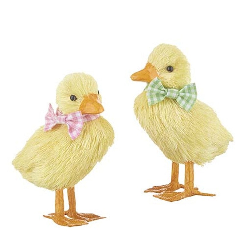 Raz Imports Storybook Spring 5.5 Sisal Duck, Asst of 2