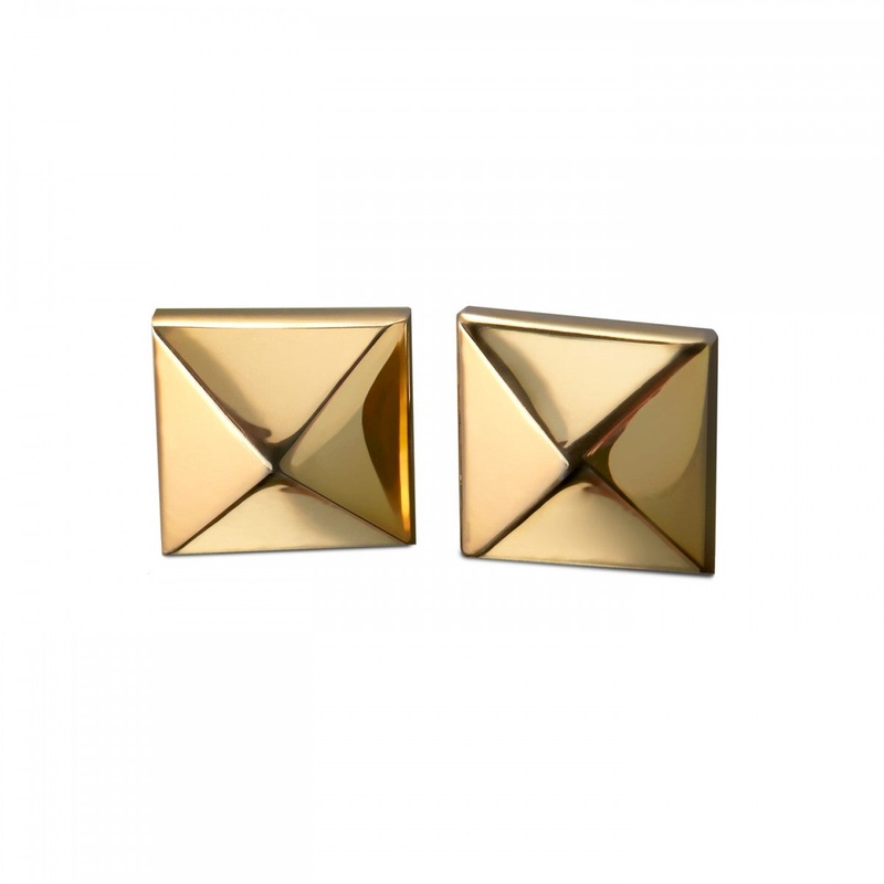 Waterford Rebel Ella B Gold Single Stud Earring, Pair