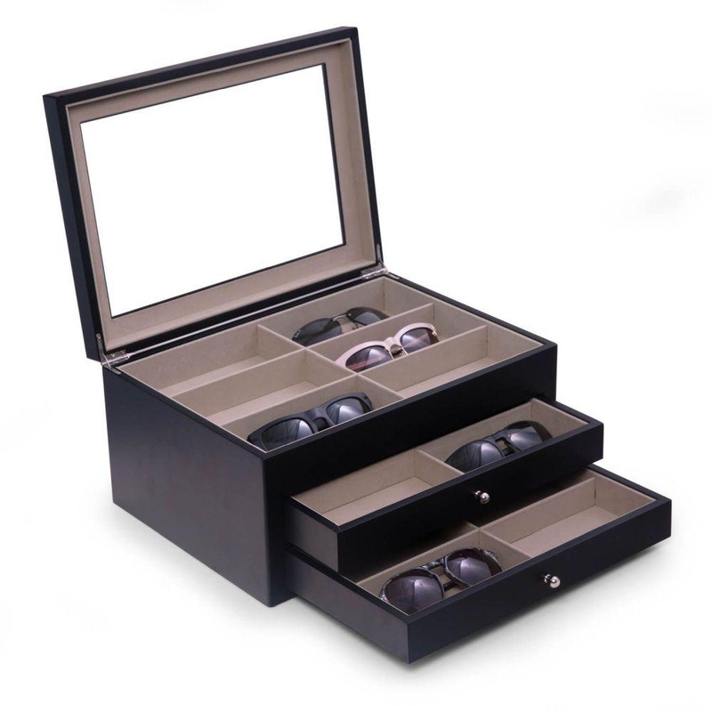 Bey Berk Kelly Sunglass and Eyeglass Storage