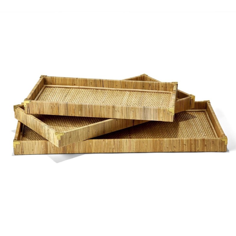 Two’s Company Set of 3 Oversized Trays