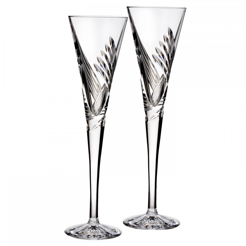 Waterford Celebration Beginnings Toasting Flute 210ml 7floz, Set of 2