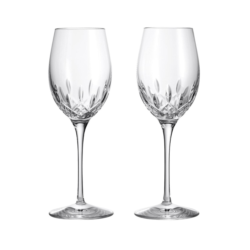 Waterford Lismore Essence Wine 350ml 11.5floz, Set of 2