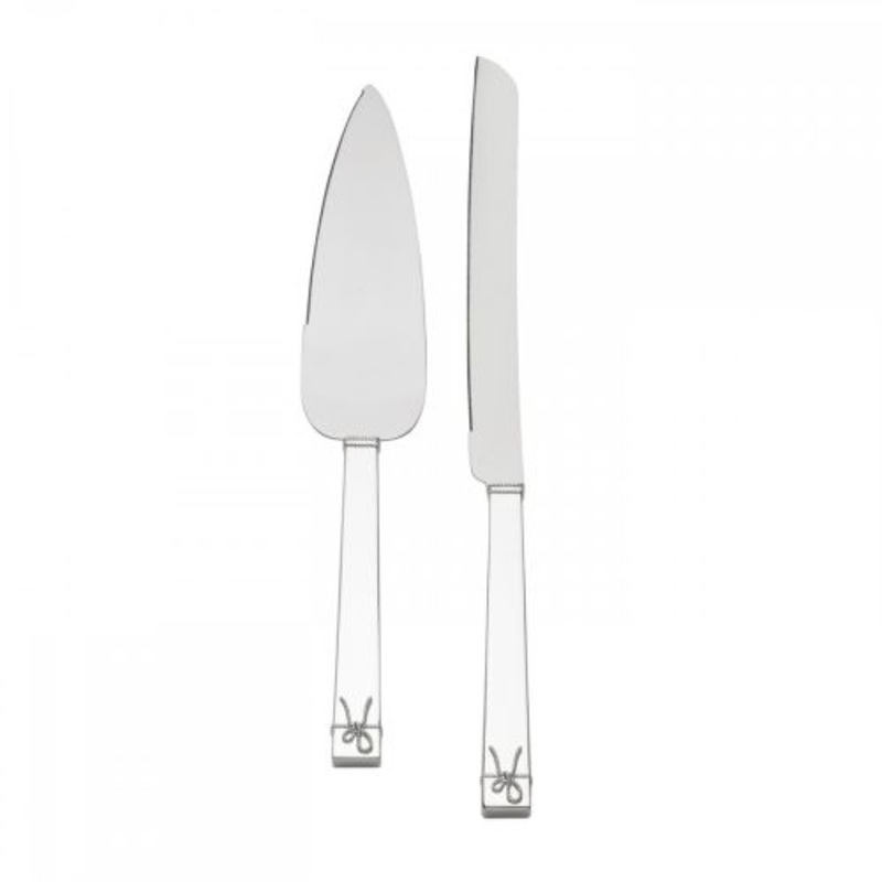 Wedgwood Vera Wang Love Knots Cake Knife & Server Set