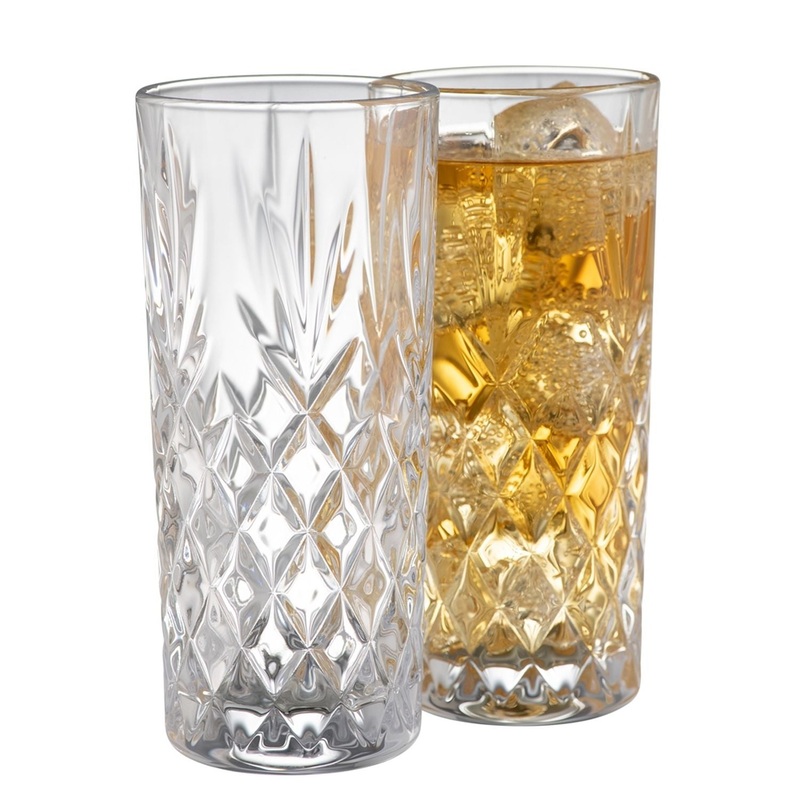 Galway Renmore Hiball Glass, Set of 2